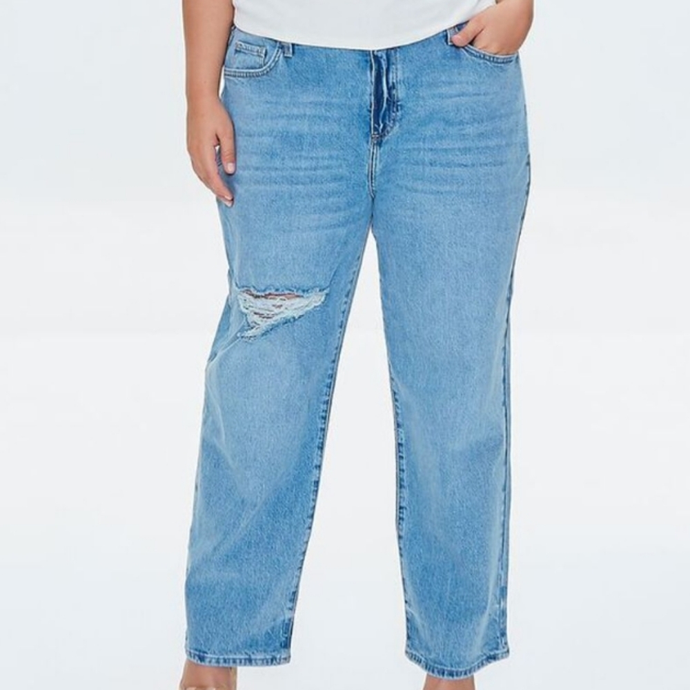 NWT Forever 21 Size 20 90s Straight Leg Jeans - Picture 12 of 12